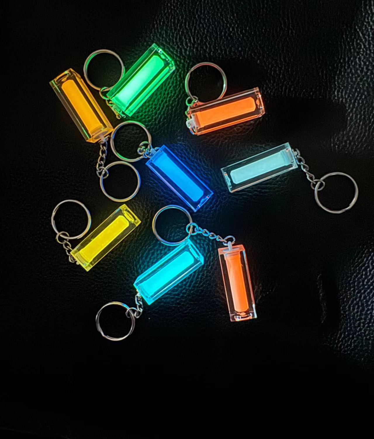 Tritium Gas Tube - 나이트글로우 펜던트, 키 백 펜던트, 비