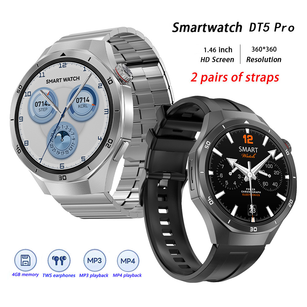 Smartwatch Digital Watches For Women - DT5 Pro 스마트 시계 남성용 여성용