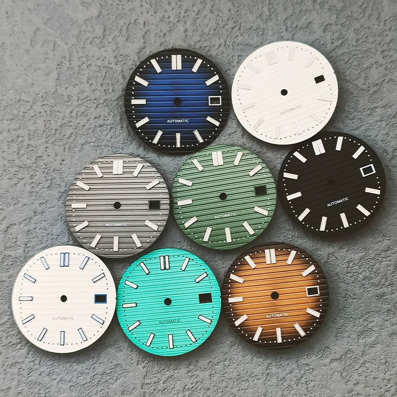Luminous Dial Face - NH35 시계 다이얼 녹색 발광 다이얼,