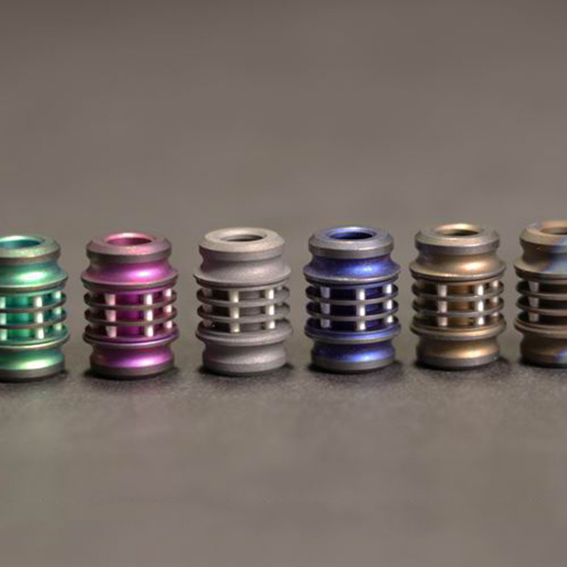Tritium Gas Tube - 1PC 티타늄 합금 나이프 비즈 펜던트