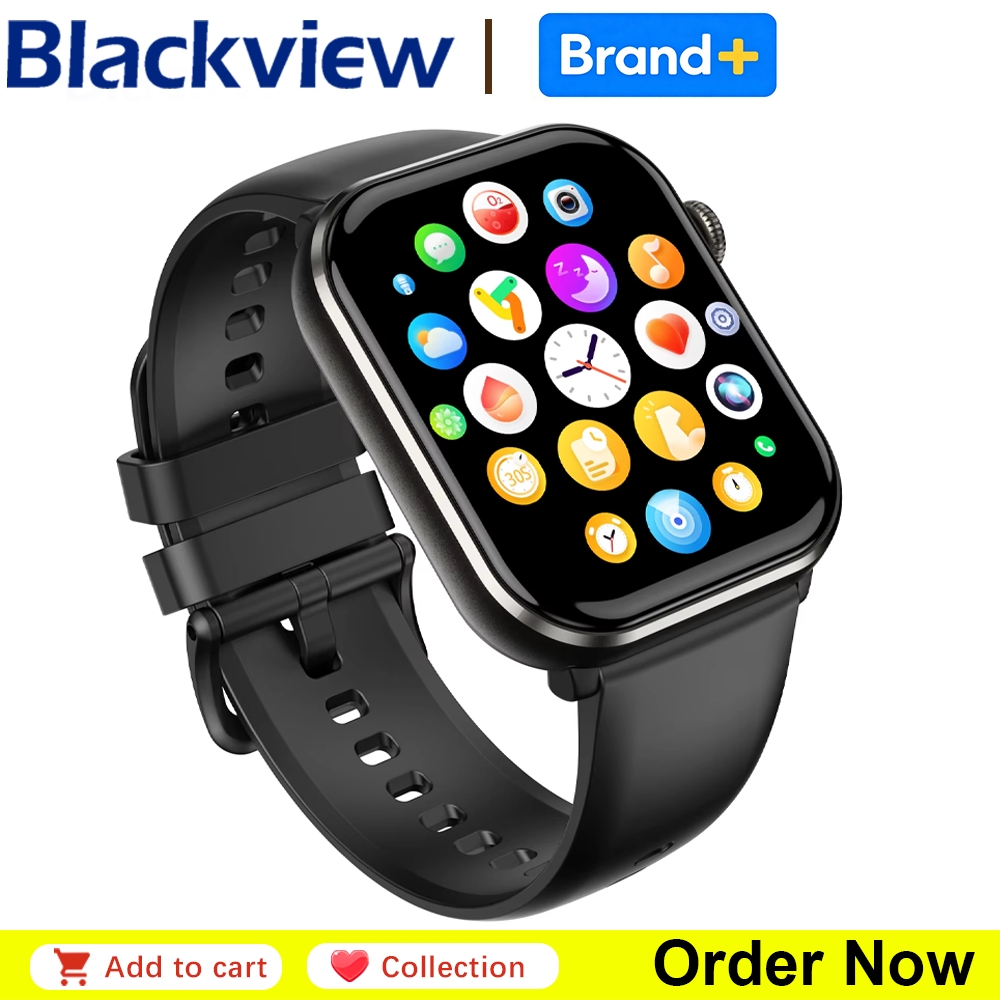 Smartwatch Watches Price - Blackview R60 블루투스 통화 스마트워치 1.96''