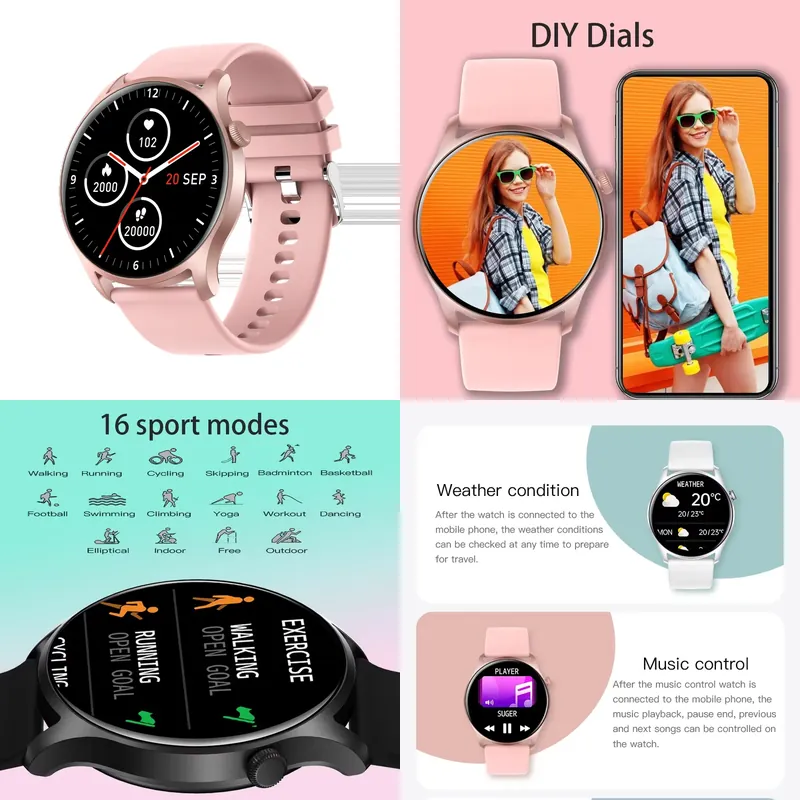 Smartwatch I Watches - SENBONO MAX8 남성용 스마트 시계 여성용