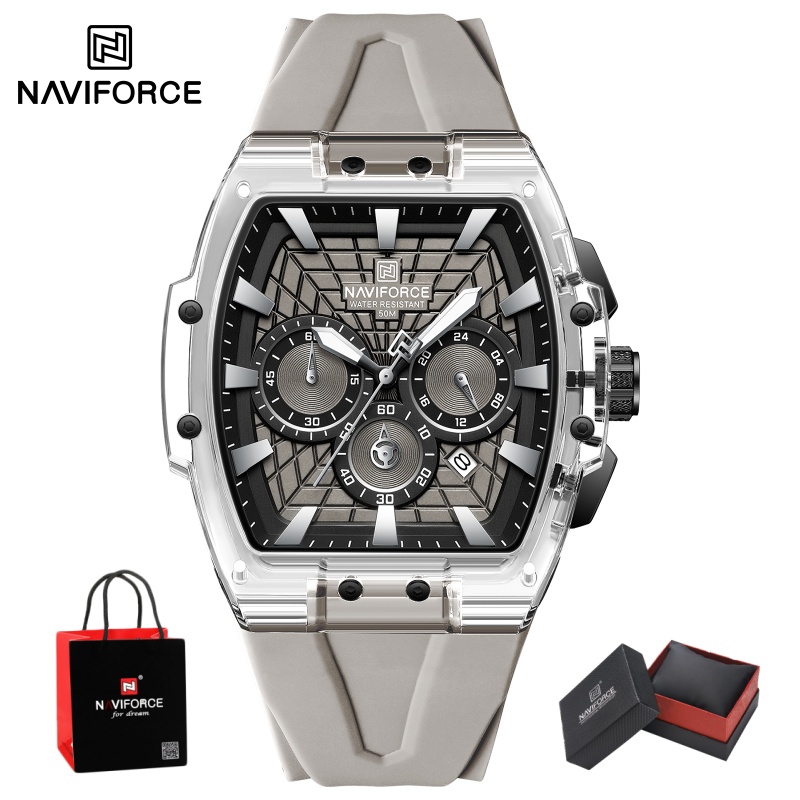 Chronograph Sport Watch - 네비포스 남성 스포츠 시계 5ATM 방수