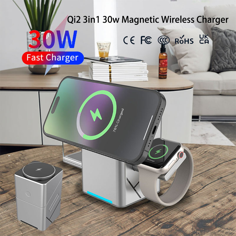 Smartwatch Watches For Iphone - 15W 터치 회전식 마그네틱 멀티 기능