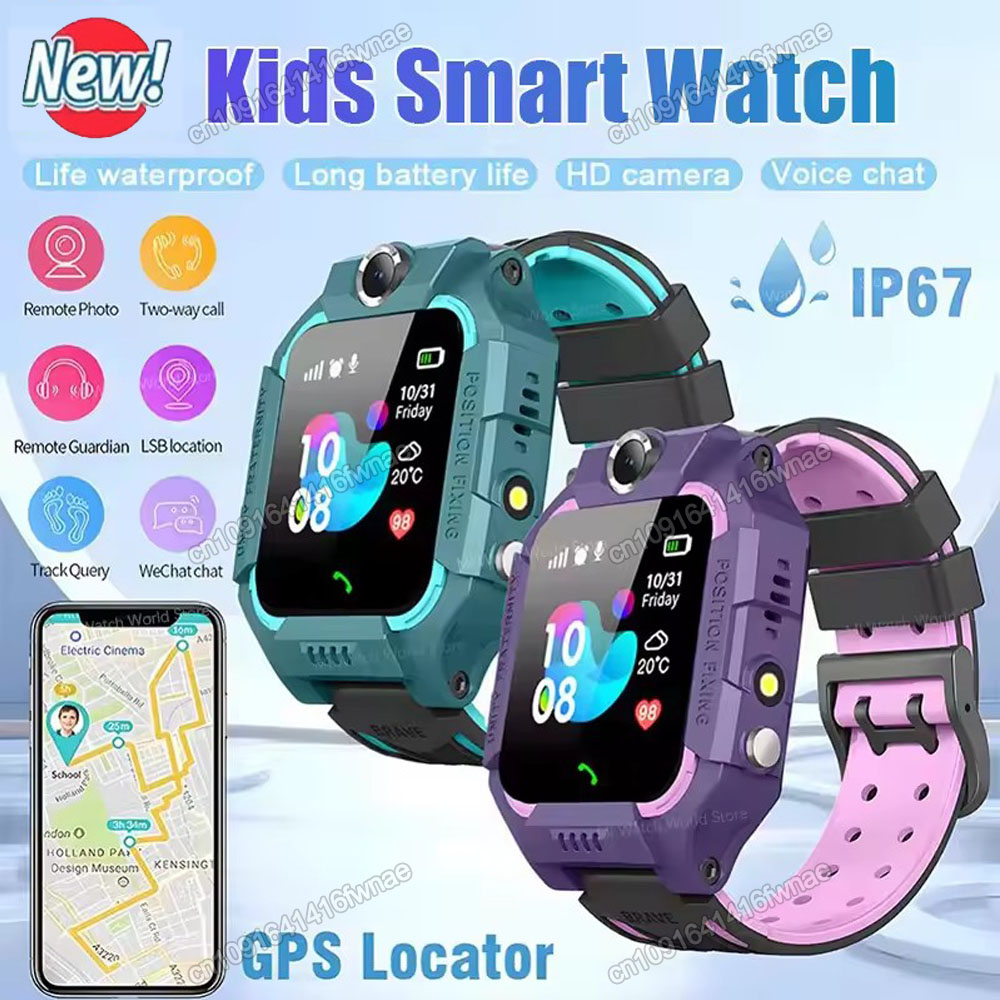 Smartwatch Watches Gift For Boys With Gps - 2026 키즈 2G 스마트워치 SOS GPS