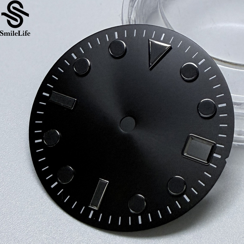 Luminous Dial Face - SmileLife 28.5MM 빛나는 녹색 시계 다이얼