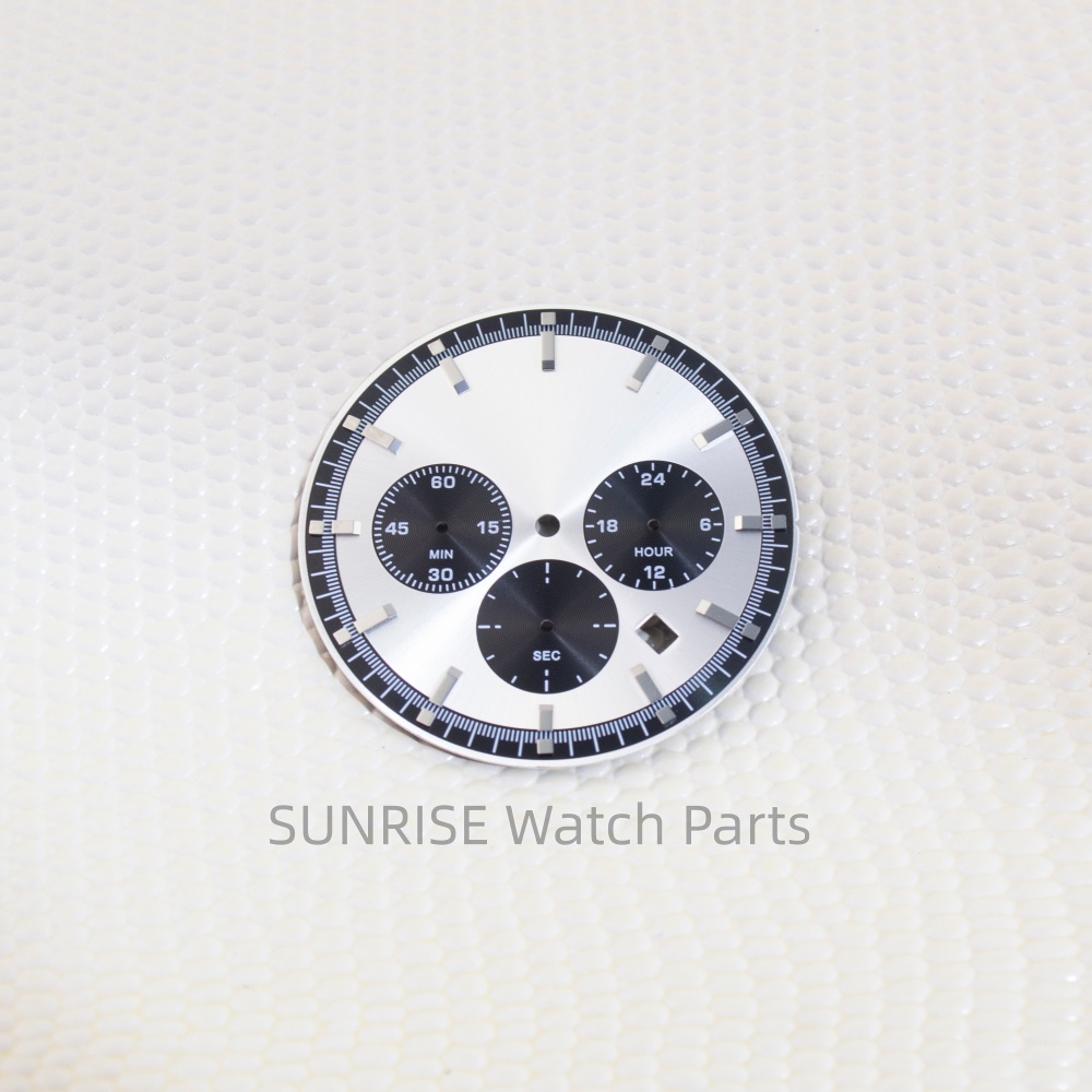 Luminous Dial Face - 35.5mm VD53 시계 다이얼 핸즈 VD53