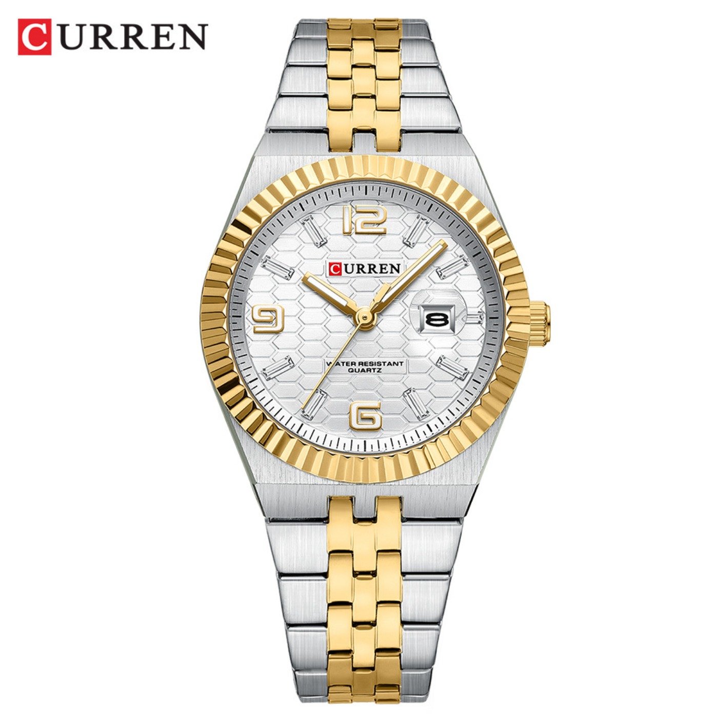 Ladies Fashion Watch - CURREN 여성용 시계 아날로그 쿼츠 방수