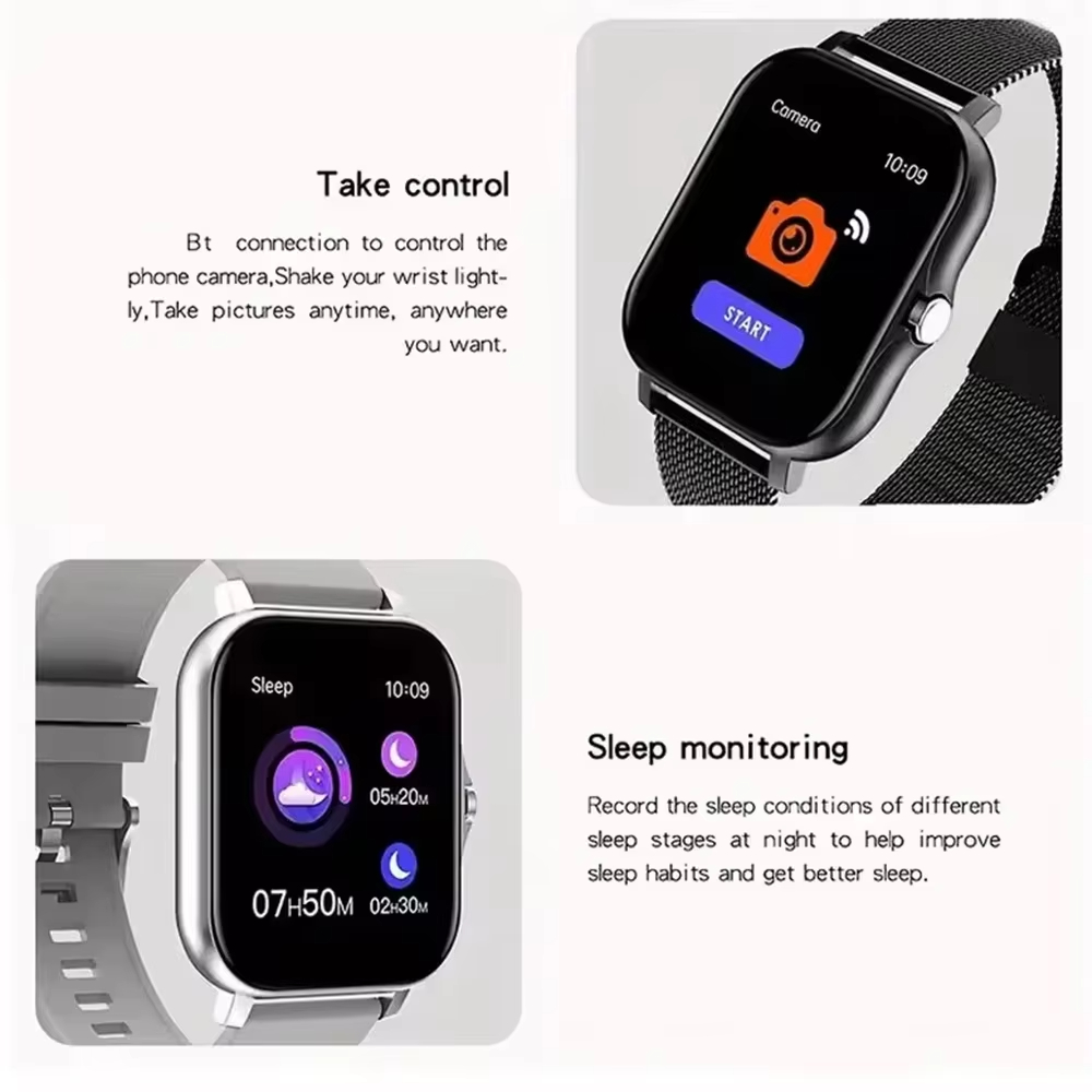 레노버 2026 새로운 풀 터치 스크린 스마트 워치 남 - Smartwatch Digital Watches For Women 리뷰 및 가격