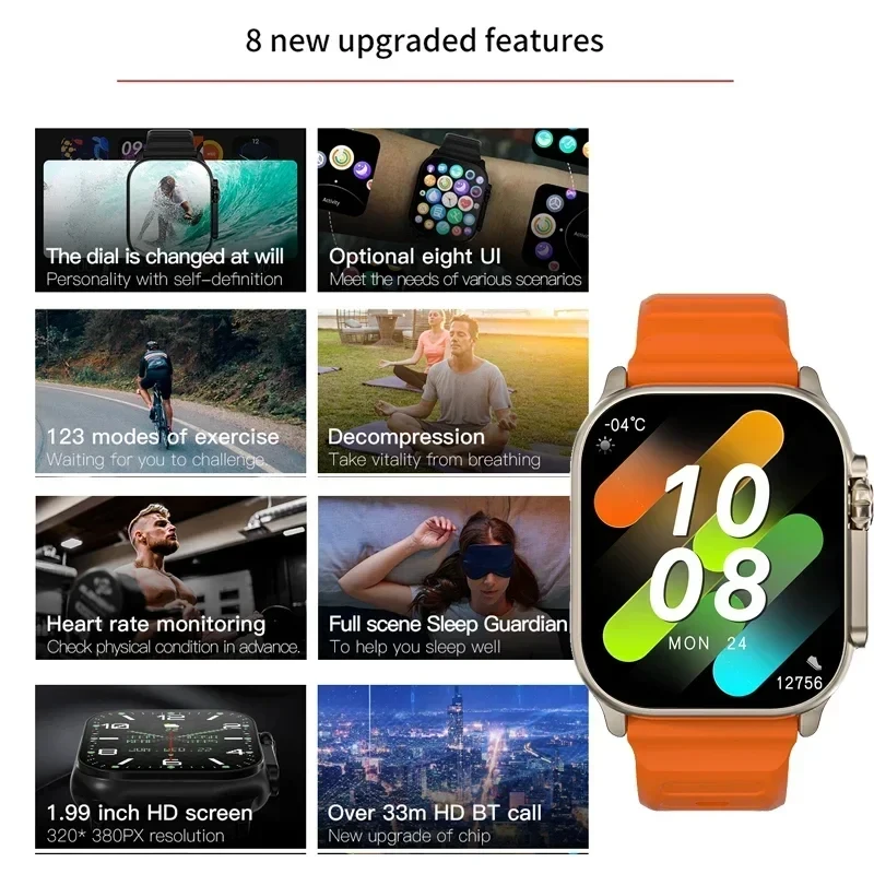 신형 시계 T10 울트라 스마트워치 49mm 2026  - Smartwatch Watches For Men With Gps 리뷰 및 가격