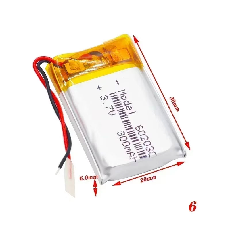 3.7V 300mAh 602030 리튬 배터리 무선 블 - Smartwatch I Watches 리뷰 및 가격