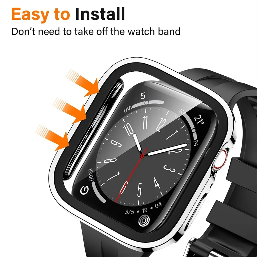 Apple Watch 케이스 시리즈 9 8 7 6 5  - Smartwatch Watches Price 리뷰 및 가격