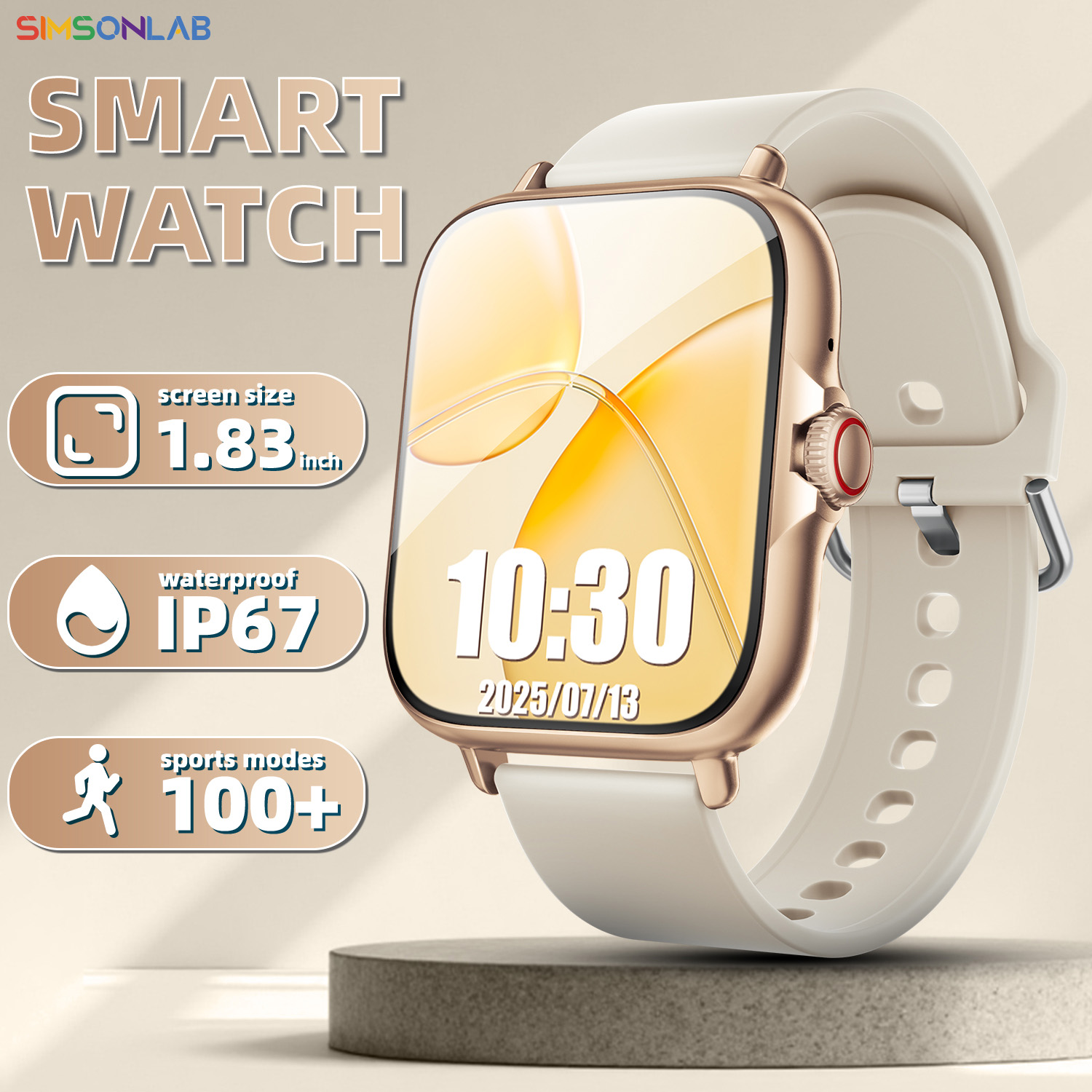 새로운 스마트 워치 2026 블루투스 통화 1.83인치 - Smartwatch Watches Gift For Women 리뷰 및 가격