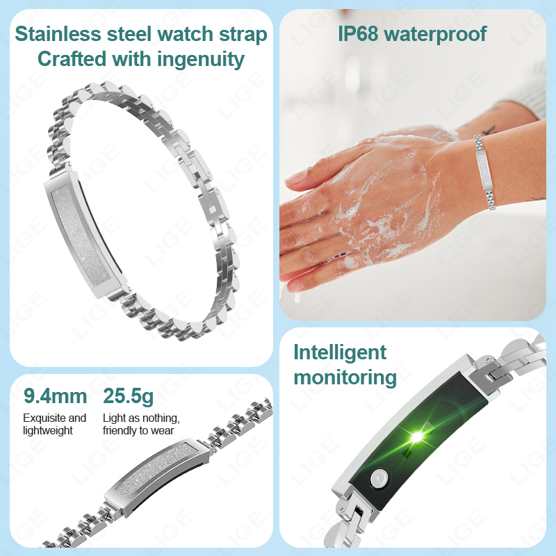 LIGE 새로운 패션 스마트 시계 여성 남성 24 시간 - Smartwatch Digital Watches For Women 리뷰 및 가격