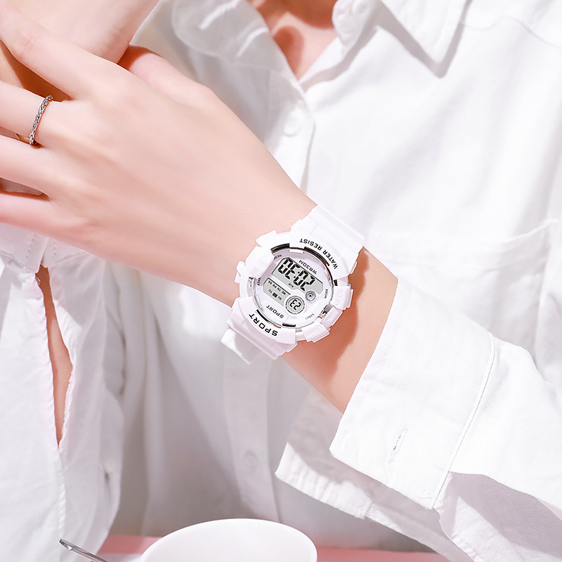 패션 키즈 시계 빛나는 방수 스포츠 디지털 시계 알람  - Smartwatch Digital Watches For Kid Boy 리뷰 및 가격