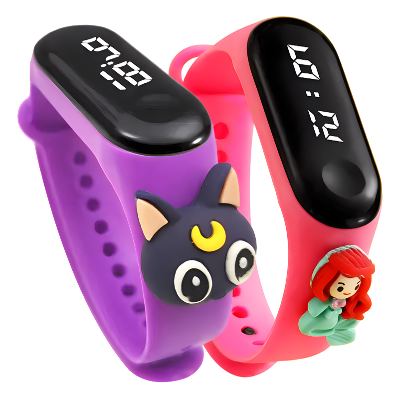 다채로운 색상의 어린이용 스마트워치, 남아 여아 패션  - Smartwatch Digital Watches For Kid Boy 리뷰 및 가격