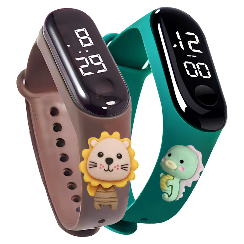 다채로운 색상의 어린이용 스마트워치, 남아 여아 패션  - Smartwatch Digital Watches For Kid Boy 리뷰 및 가격