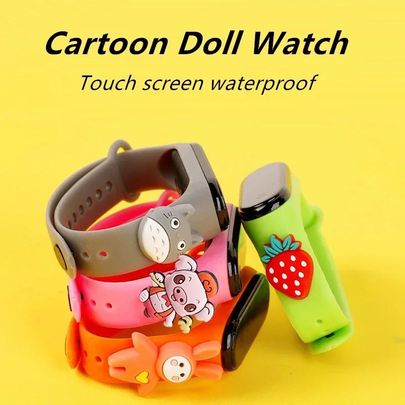 방수 어린이 스마트 터치 LED 시계 만화 작은 동물  - Smartwatch Digital Watches For Kid Boy 리뷰 및 가격