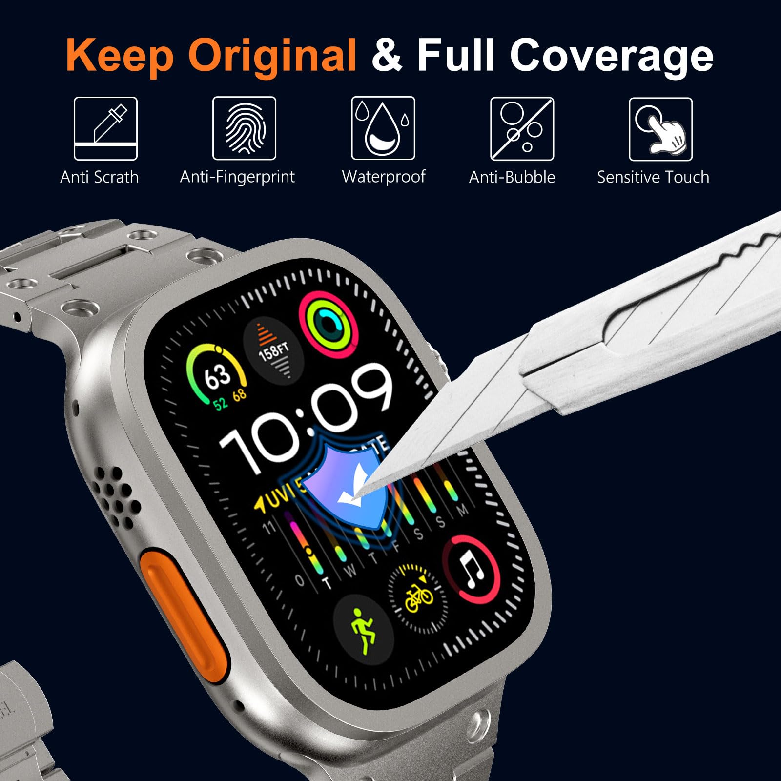 Apple Watch Ultra 49mm 티타늄 금속  - Smartwatch Watches Gift For Women 리뷰 및 가격