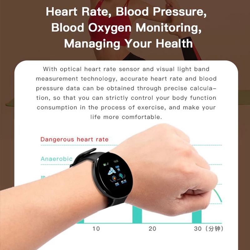 어린이 스마트 디지털 손목 시계 혈압 방수 Smartw - Smartwatch Digital Watches For Women 리뷰 및 가격