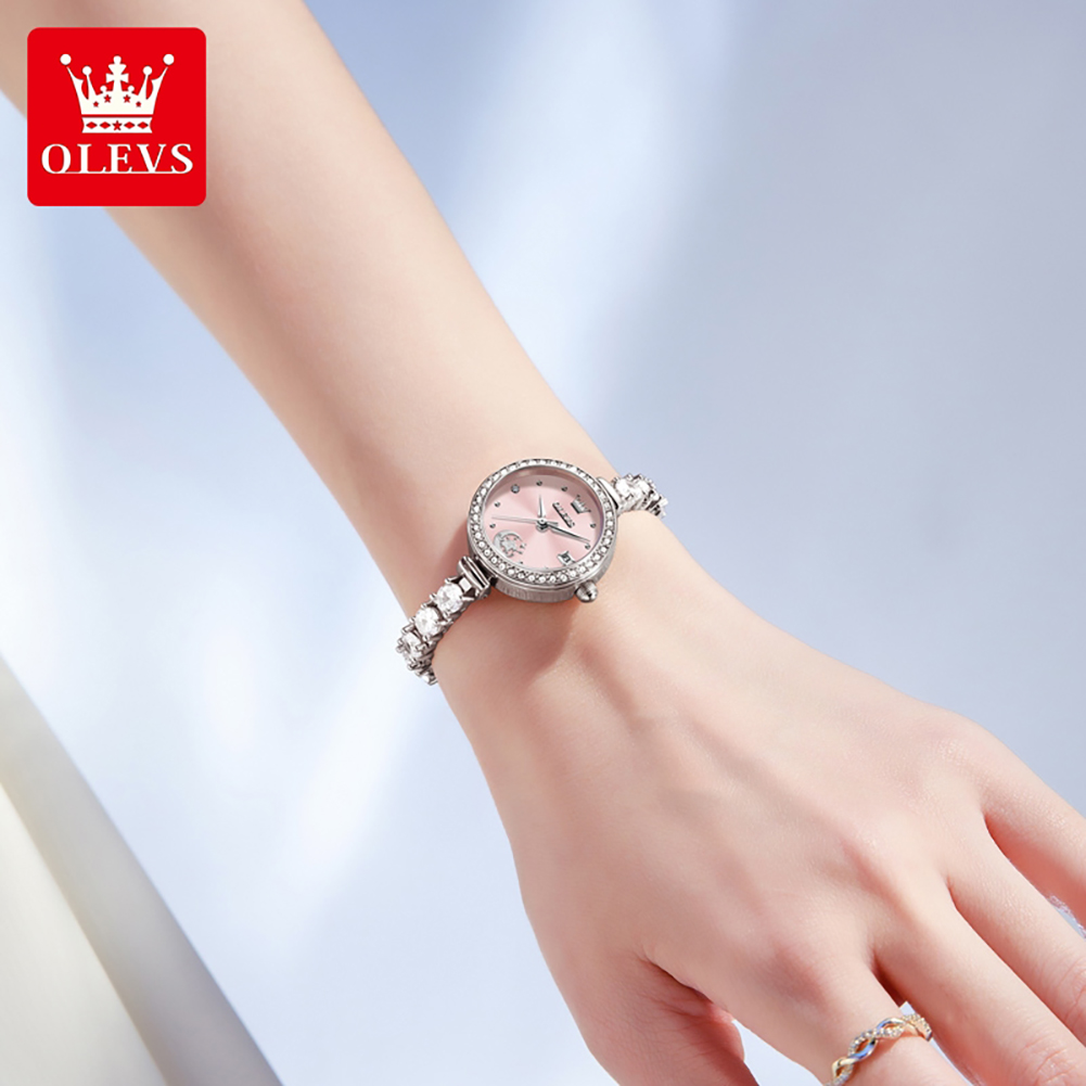 OLEVS 2998 브랜드 정품 여성용 시계 선물 세트 - Ladies Fashion Watch 리뷰 및 가격