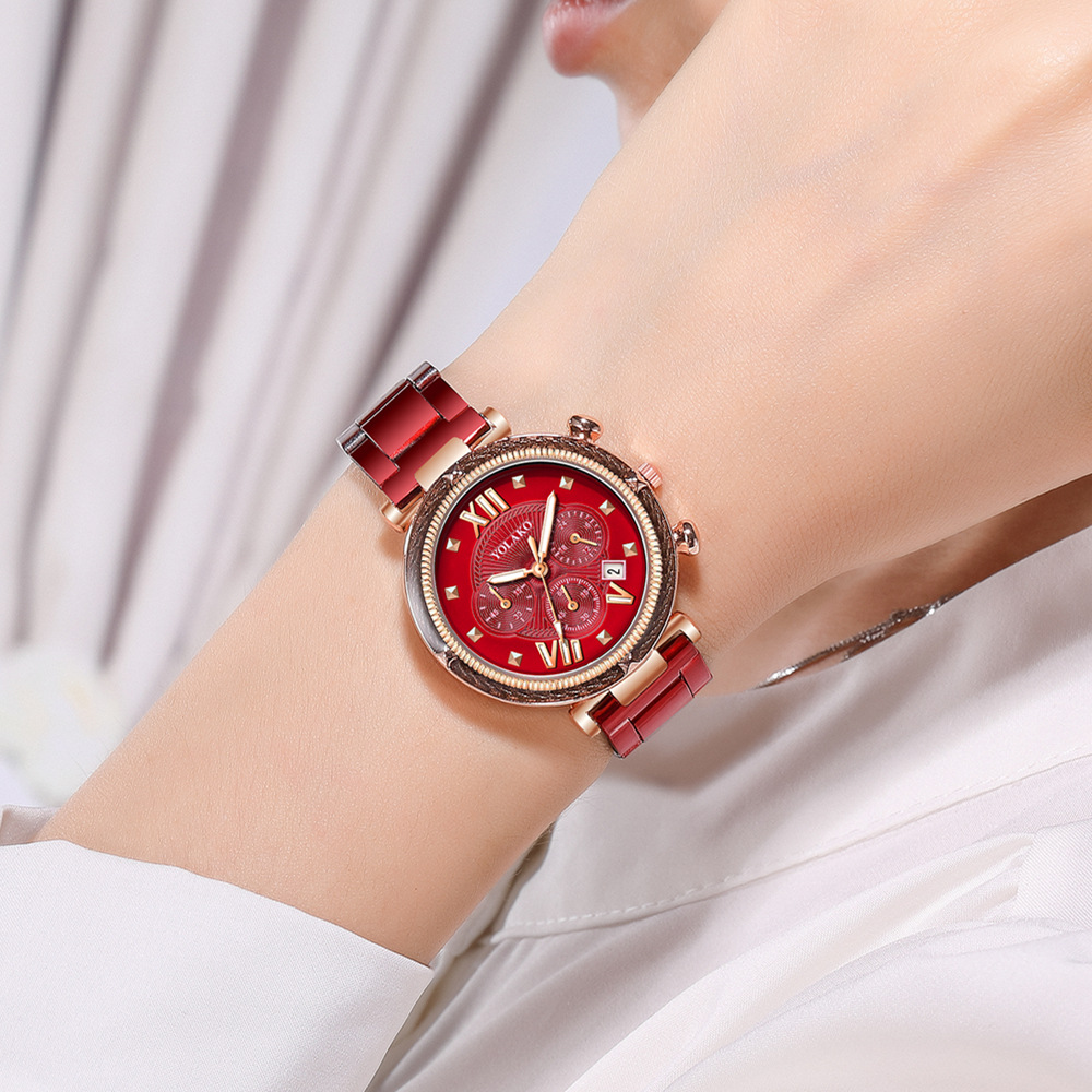 패션 5 피스 여성 시계 세트 블루 여성 시계, 스테인 - Minimalist Thin Watch 리뷰 및 가격
