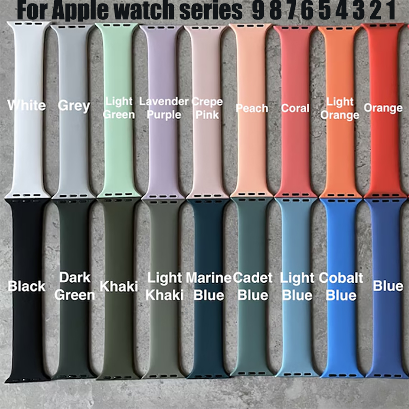Apple Watch 밴드 용 솔로 루프 실리콘 40m - Silicone Sport Band 리뷰 및 가격