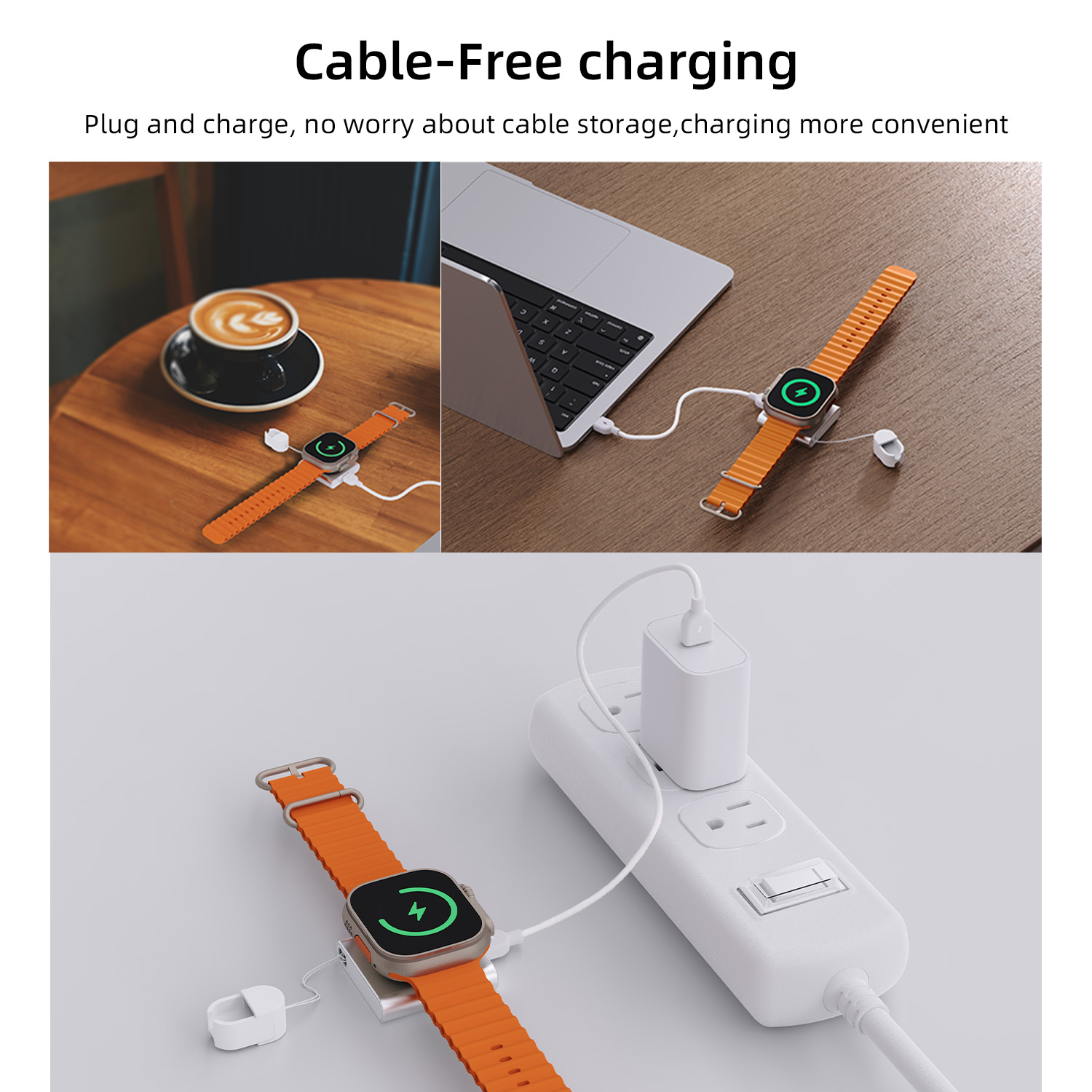 Apple Watch 충전기용 Bonola 자기식 휴대 - Smartwatch Watches For Iphone 리뷰 및 가격