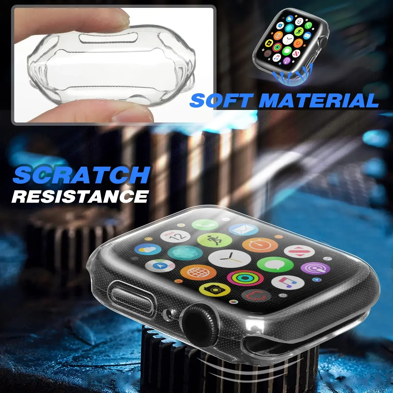 Apple Watch 케이스 용 커버 44mm 40mm - Smartwatch Watches Price 리뷰 및 가격