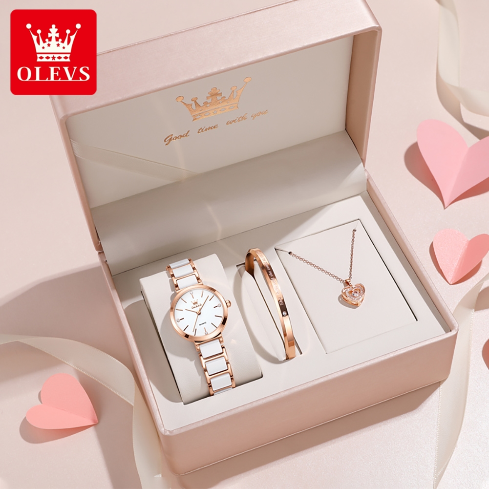 OLEVS 여성 시계 5877 고급스러운 우아한 쿼츠  - Ladies Fashion Watch 리뷰 및 가격