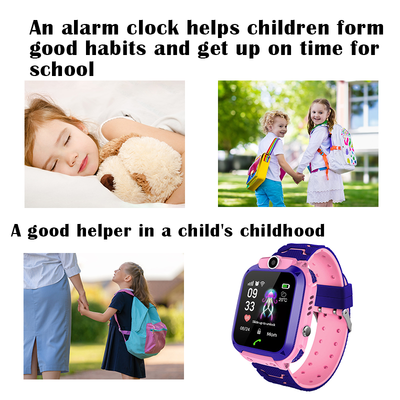 Q12B 키즈 스마트워치 - SOS 통화, 건강 모니터 - Smartwatch Watches Gift For Boys With Gps 리뷰 및 가격