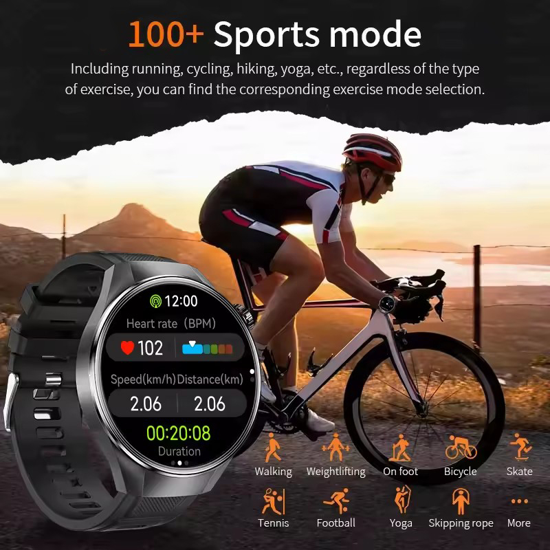 새로운 업그레이드된 오리지널 시계 G5 PLUS 스마트 - Smartwatch Watches For Men With Gps 리뷰 및 가격