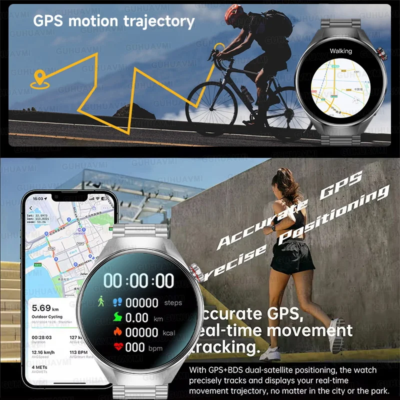 새로운 업그레이드된 오리지널 시계 G5 PLUS 스마트 - Smartwatch Watches For Men With Gps 리뷰 및 가격