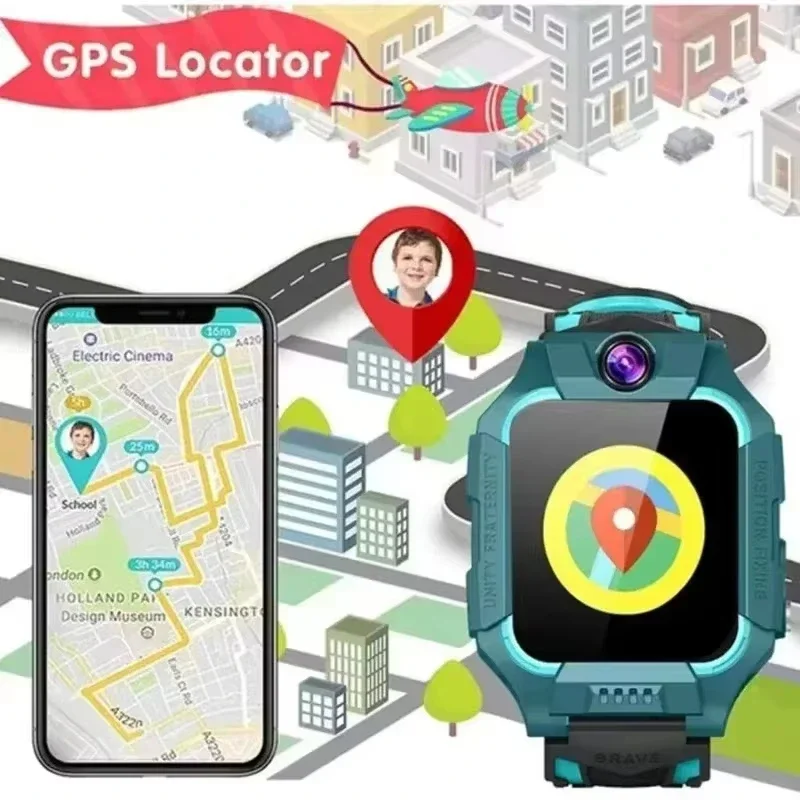 레노버 2026 신형 5G 방수 키즈 스마트워치 SOS - Smartwatch Watches Gift For Boys With Gps 리뷰 및 가격