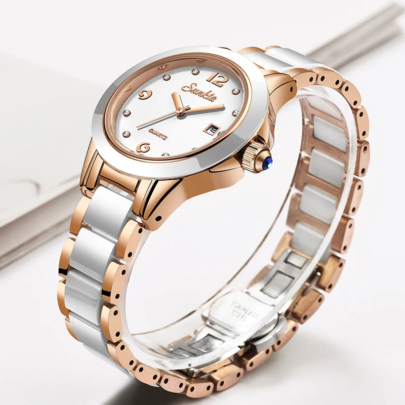 Sunkta 패션 캐주얼 쿼츠 여성 시계 우아한 럭셔리 - Ladies Fashion Watch 리뷰 및 가격