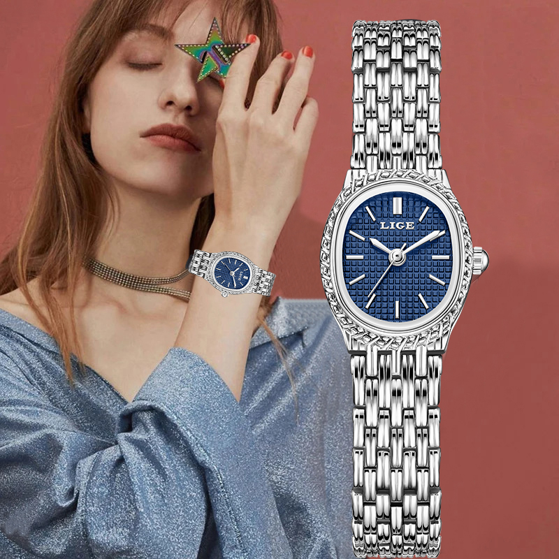 LIGE 패션 럭셔리 쿼츠 여성 시계 우아한 클래식 심 - Ladies Fashion Watch 리뷰 및 가격