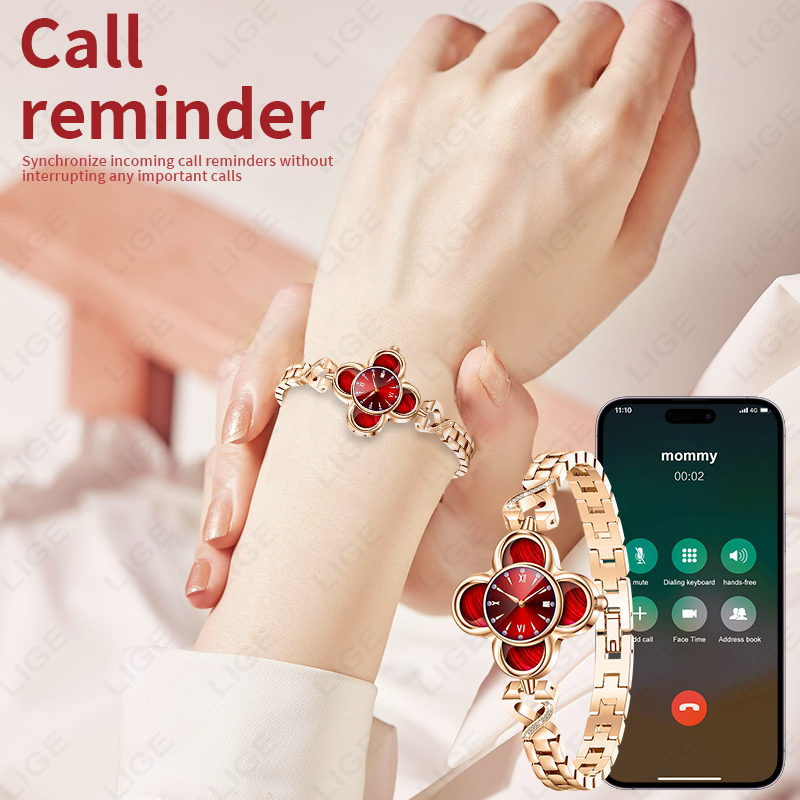 LIGE 쿼츠 스마트워치 AI 팔찌 여성 스포츠 피트니 - Smartwatch Digital Watches For Women 리뷰 및 가격