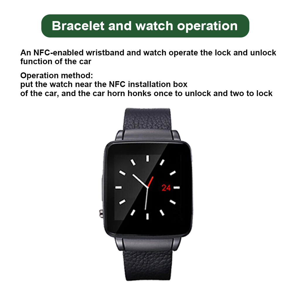 NFC 휴대폰 시계 개조 차량 NFC 키리스 액세스 시 - Smartwatch Phone Watches 리뷰 및 가격