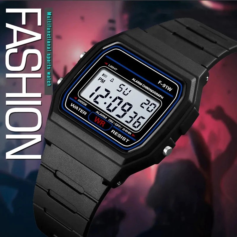 남성 여성을위한 스포츠 LED 디지털 시계 어린이 간단 - Silicone Sport Band 리뷰 및 가격
