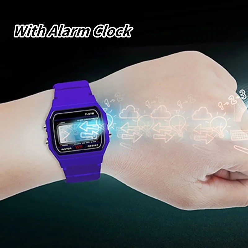 남성 여성을위한 스포츠 LED 디지털 시계 어린이 간단 - Silicone Sport Band 리뷰 및 가격