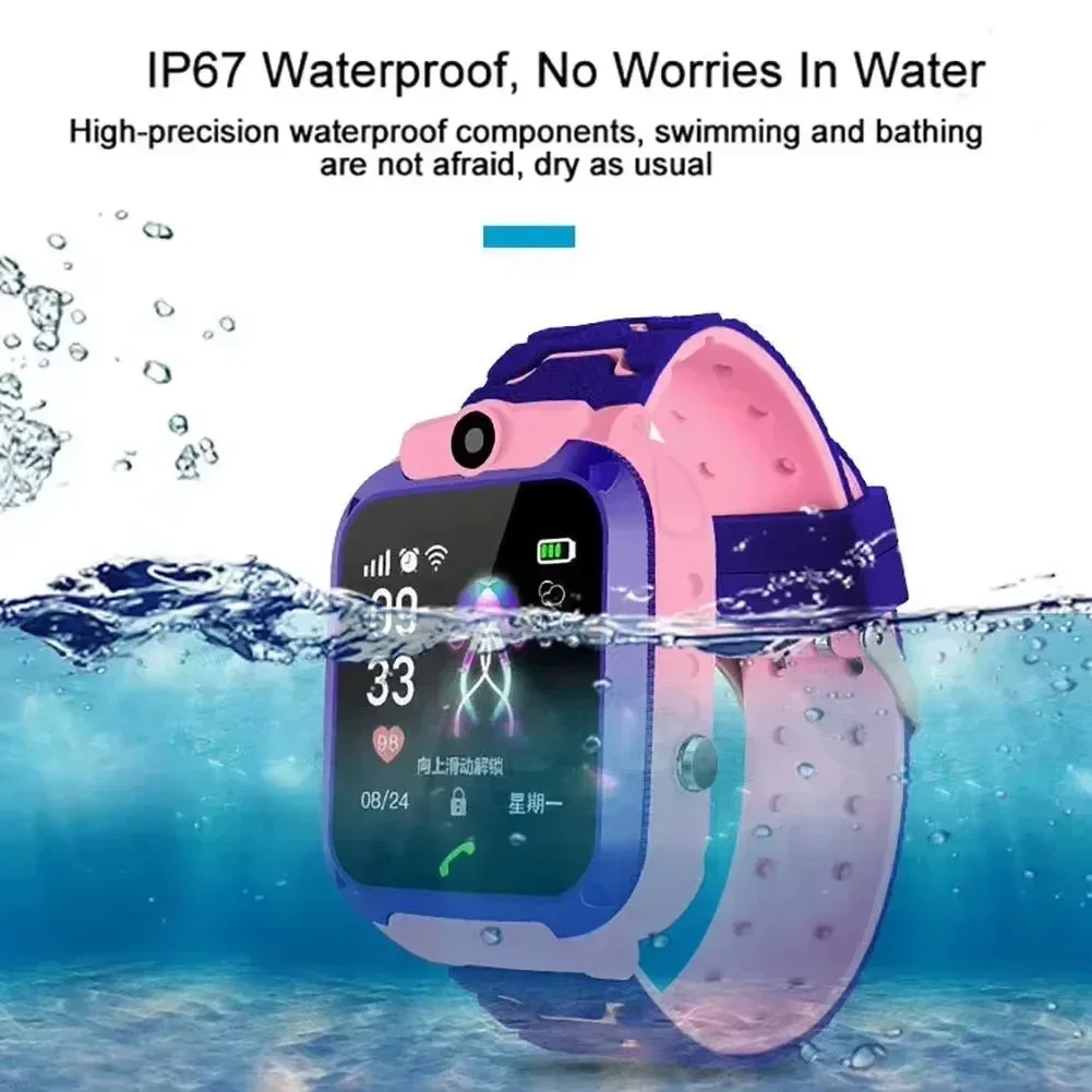 레노버 4G 5G 어린이 비디오 카메라 스마트워치 GP - Smartwatch Watches Boys 리뷰 및 가격