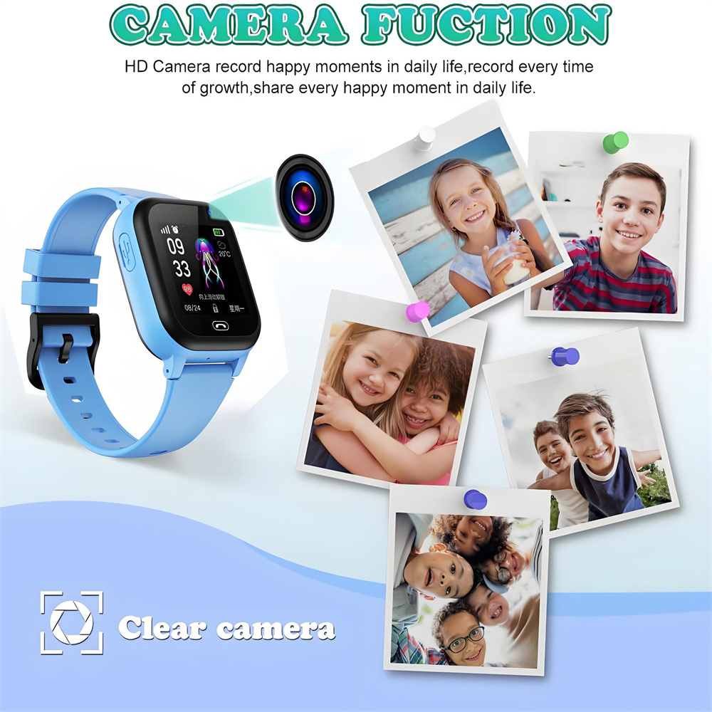 어린이 스마트워치 GPS 트래커 위치 추적 SOS 손전 - Smartwatch Watches Birthday Gift For Boys With Gps 리뷰 및 가격