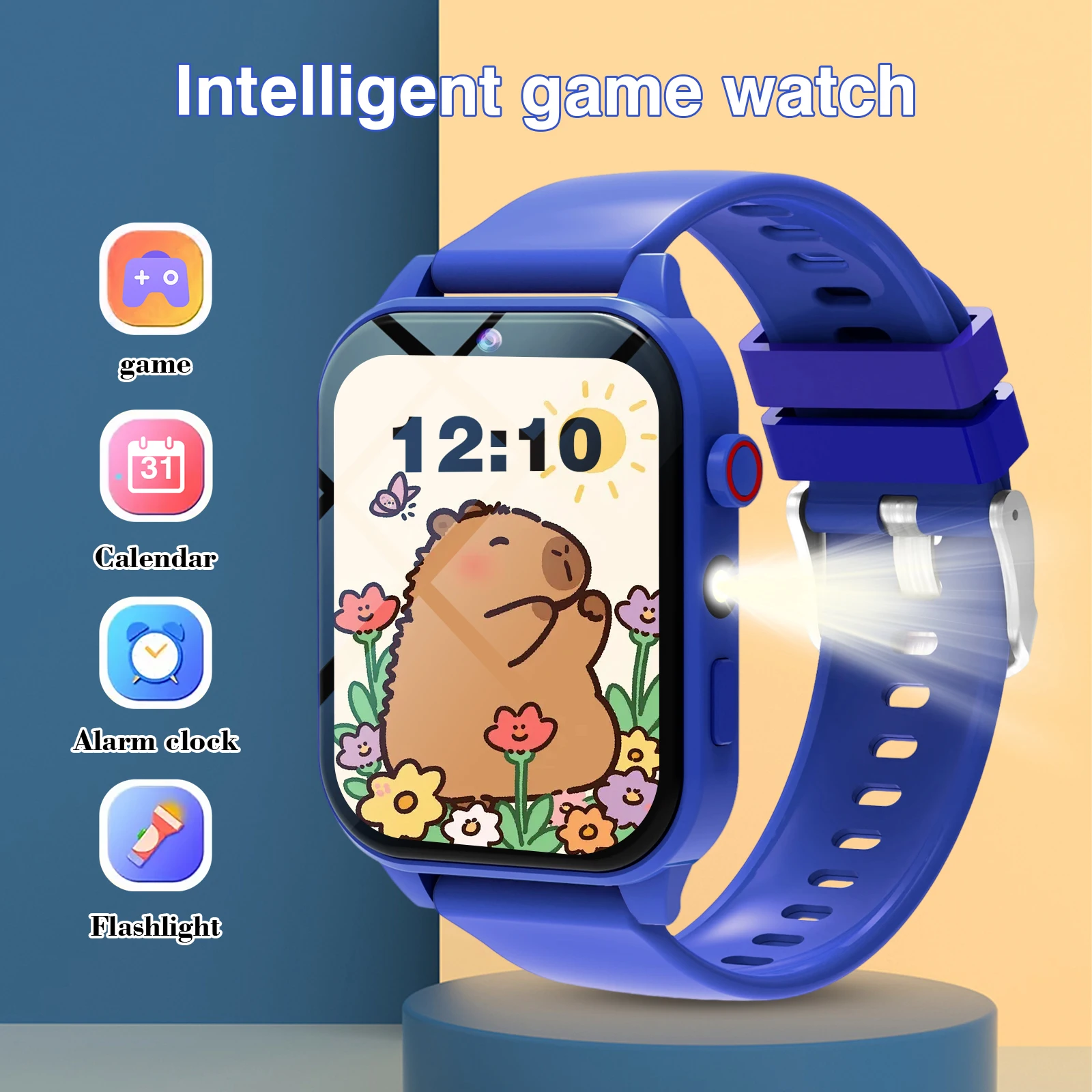 어린이용 스마트 시계 18개 게임 카메라 방수 손전등  - Smartwatch Digital Watches For Kid Boy 리뷰 및 가격