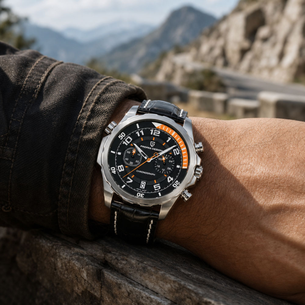 PAGANI DESIGN 클래식 가죽 남성용 시계 일본 - Chronograph Sport Watch 리뷰 및 가격