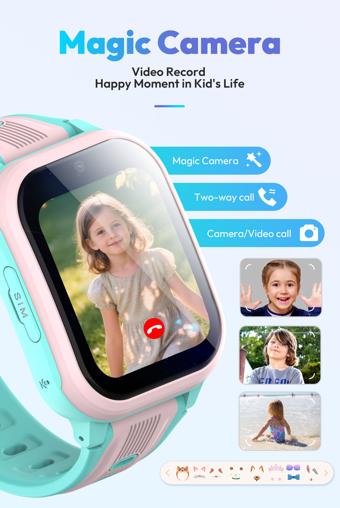 KT41 스마트워치 - 4G폰 어린이용 시계 - 고해상 - Smartwatch Watches Gift For Boys With Gps 리뷰 및 가격