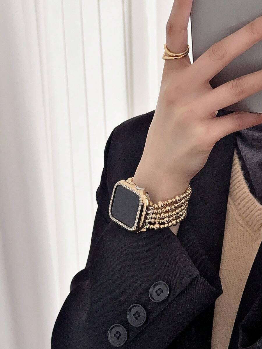 MAPUCE 1pc 패션 비즈 팔찌 스마트 시계 밴드, - Smartwatch Stylish Watches For Women 리뷰 및 가격