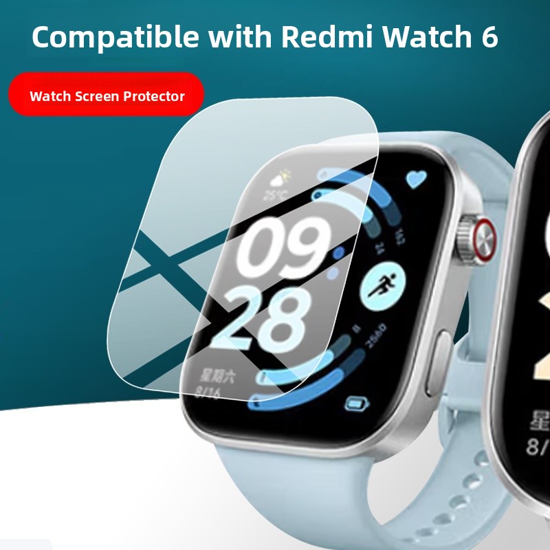 레드미 워치 6용 하이드로겔 보호 필름 1-5개, 투명 - Watch Redmi 리뷰 및 가격