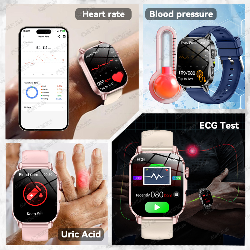 2026년 신형 건강 스마트워치, 정밀 측정 ECG+P - Smartwatch Watches Gift For Women 리뷰 및 가격