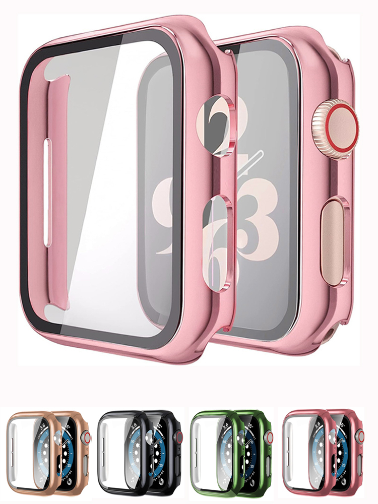 유리 + 케이스 Apple Watch 밴드 44mm 4 - Smartwatch Watches Price 리뷰 및 가격