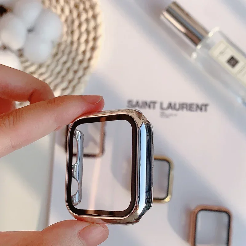유리 + 케이스 Apple Watch 밴드 44mm 4 - Smartwatch Watches Price 리뷰 및 가격